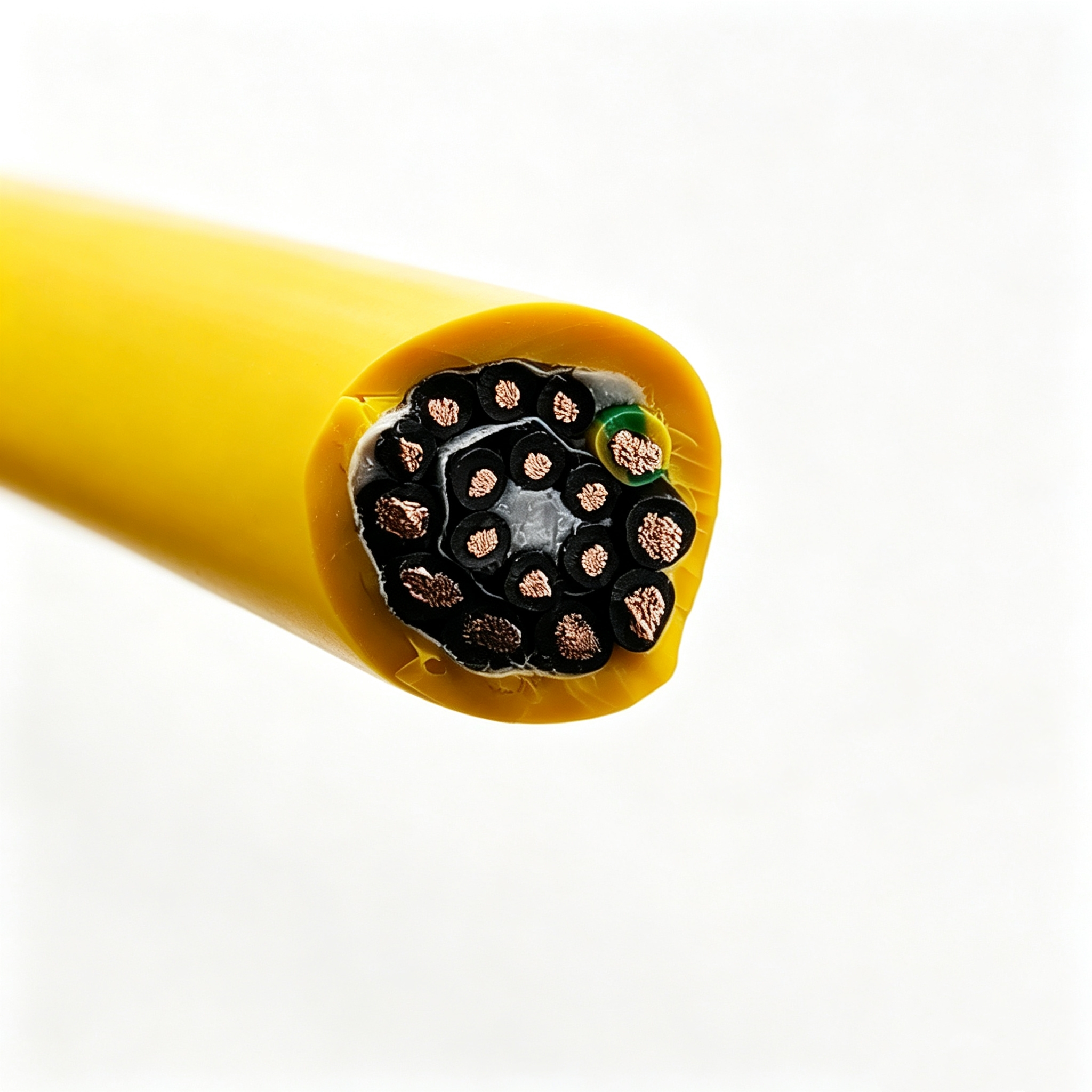 起重机卷筒电缆 7×14AWG+10×18AWG 多芯结构与选型解析