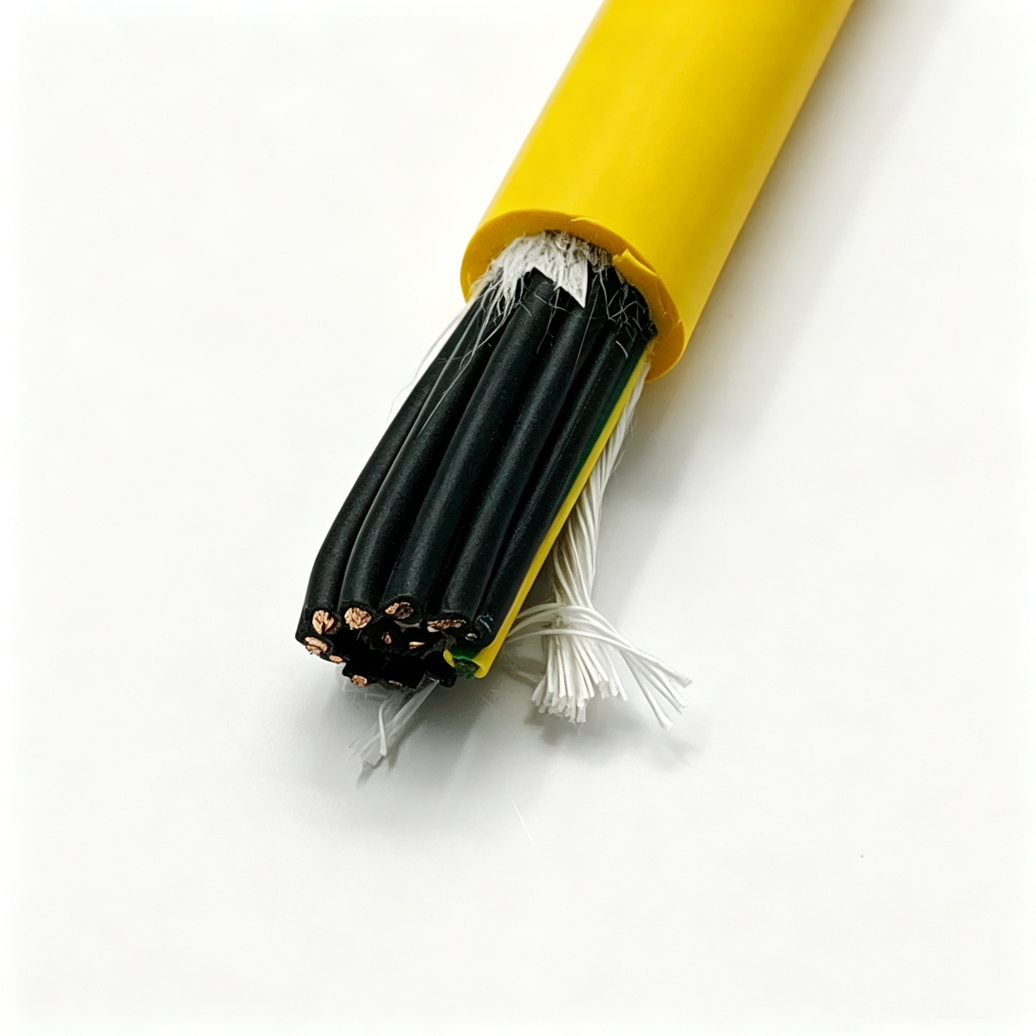 起重机卷筒电缆 7×14AWG+10×18AWG 多芯结构与选型解析