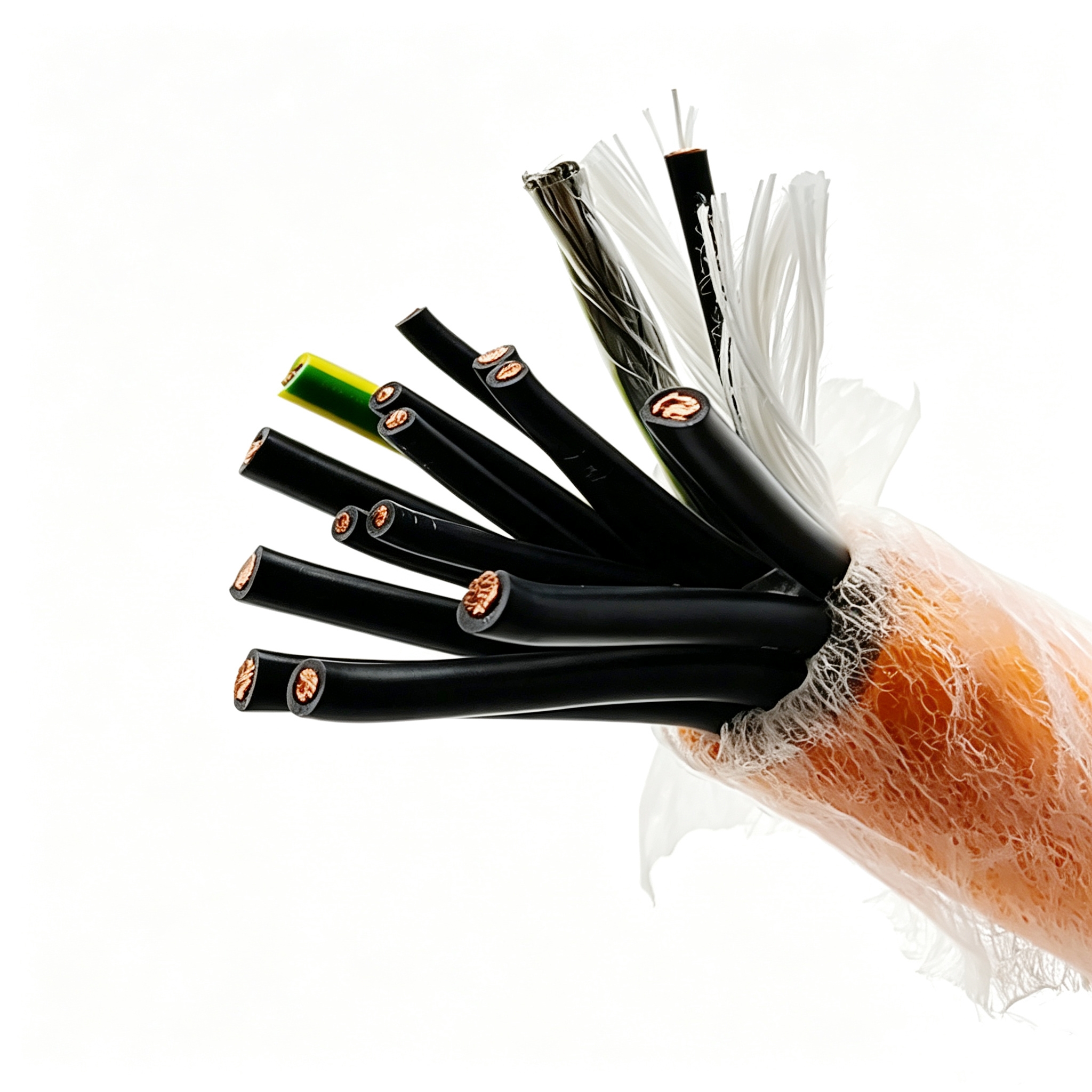 起重机卷筒电缆 7×14AWG+8×18AWG+1×2×22AWG