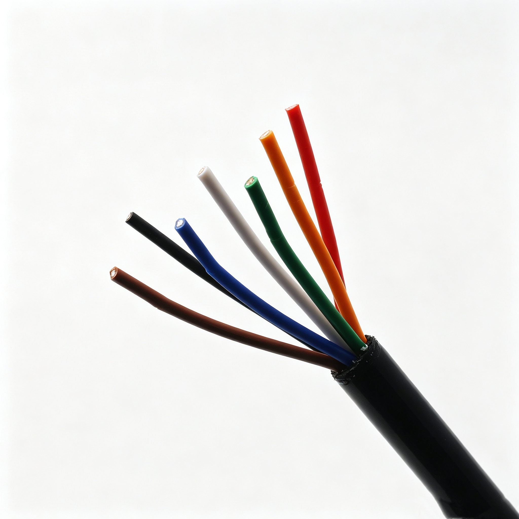 弹簧线/螺旋电缆 弹簧电缆 7×18AWG