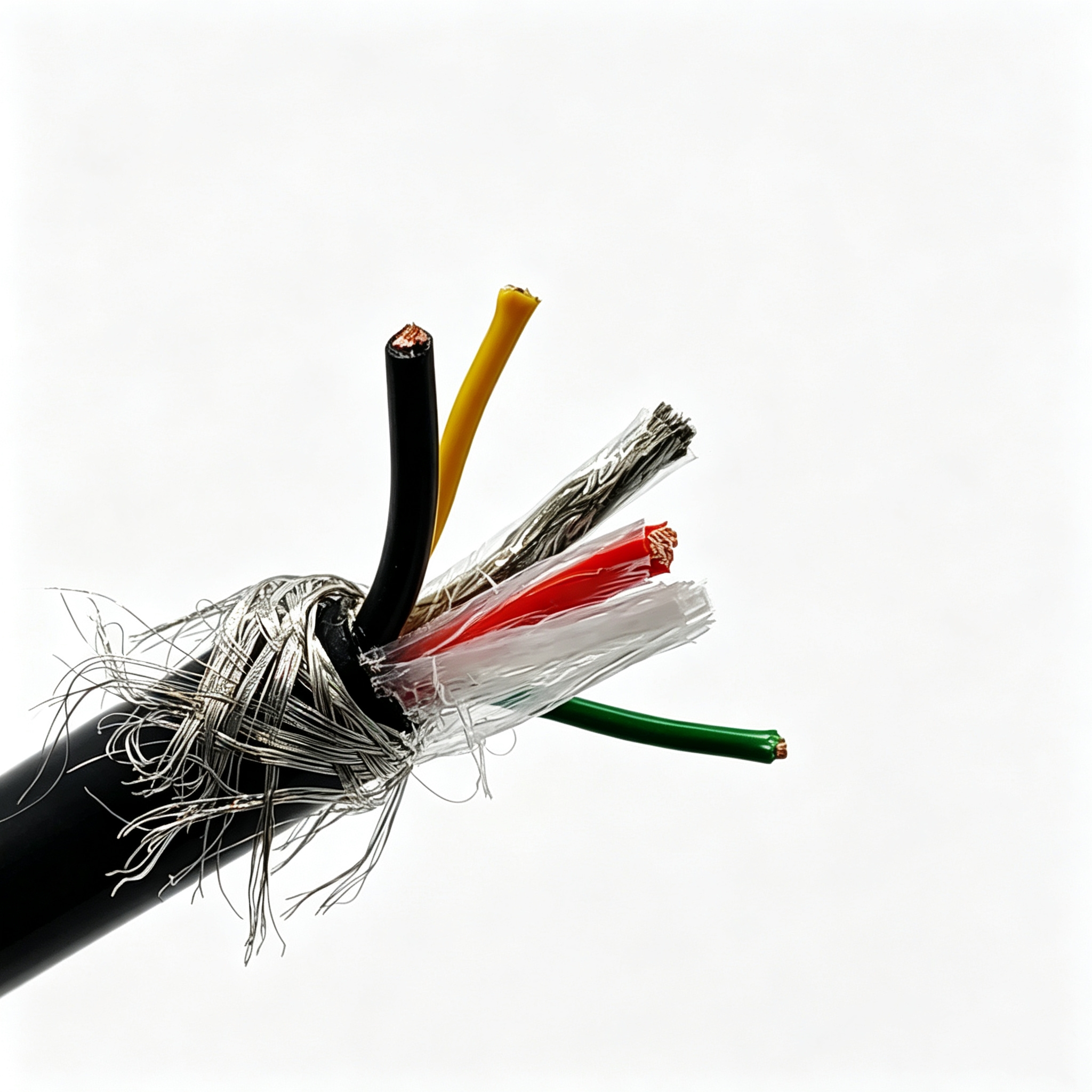 水密光电复合电缆 TS 2×2.5mm²+2×1.0mm²+ATS 1×2×0.5mm²