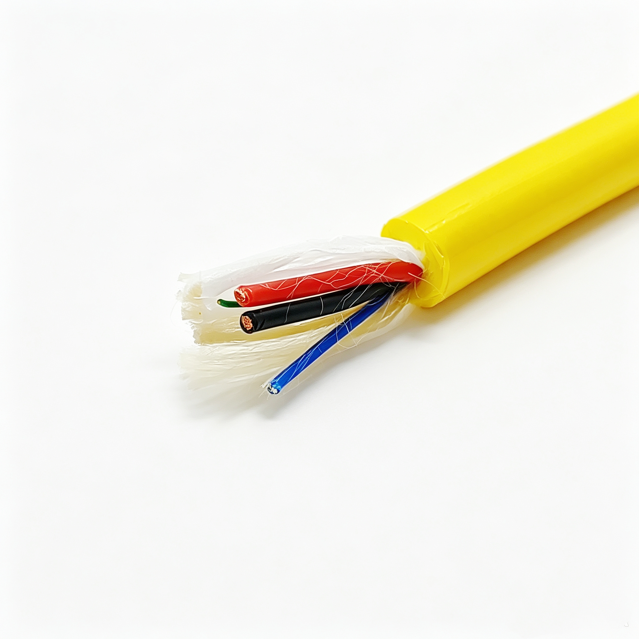 双层零浮力电缆 2×14AWG+24AWG+1SMF