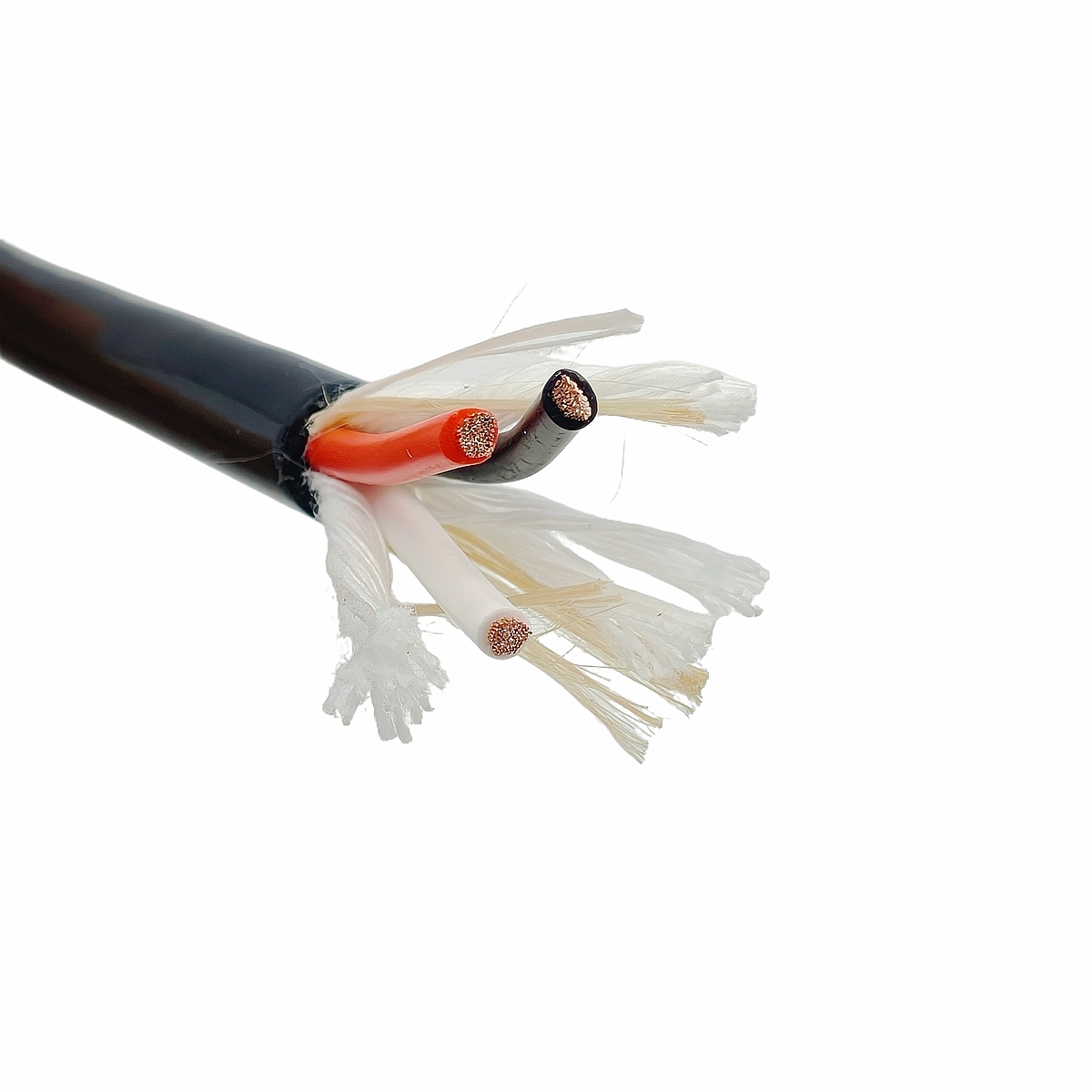 高柔性 6 Core NBR 耐油拖链电缆 PDK91300-4×12AWG+2×20AWG