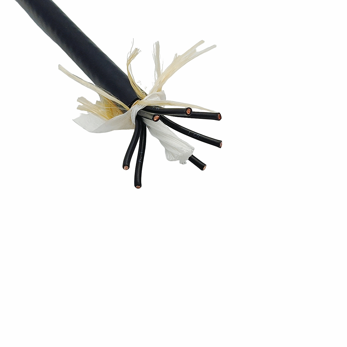 定制 电梯随行扁电缆 PDK31300-2×6.0+STP CAT6-100KG
