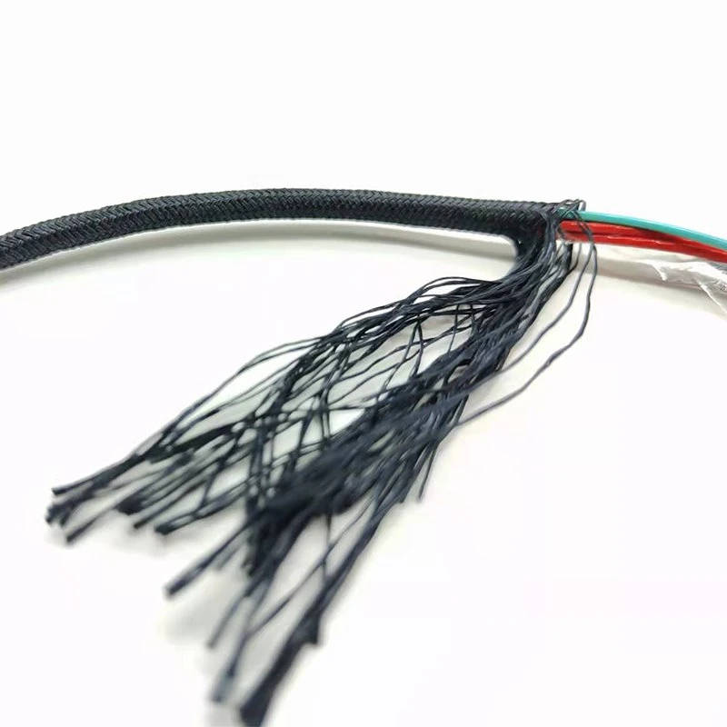 系留无人机电缆 2 Power 4 Fiber